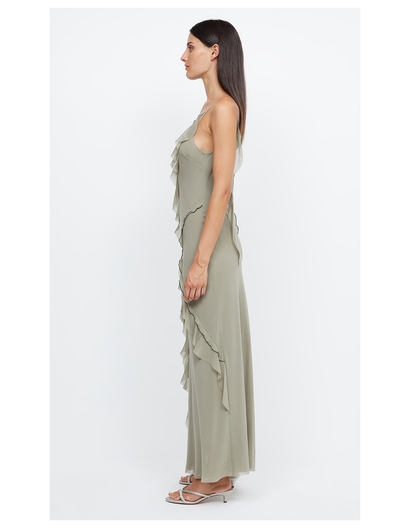 Bec Bridge Gabriel Frill Maxi Dress David Jones