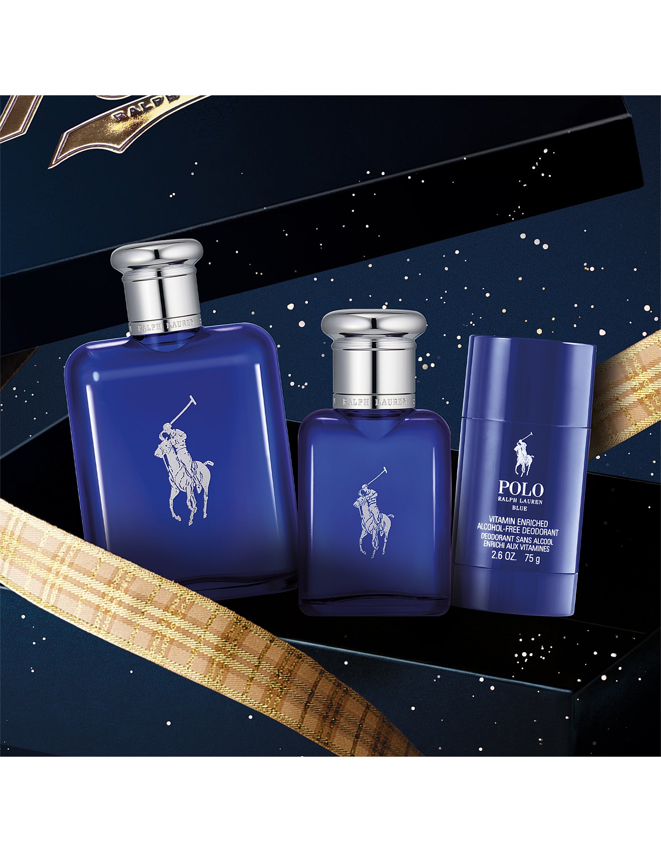 Ralph Lauren Fragrance Polo Blue Eau De Toilette 125ml Holiday Set