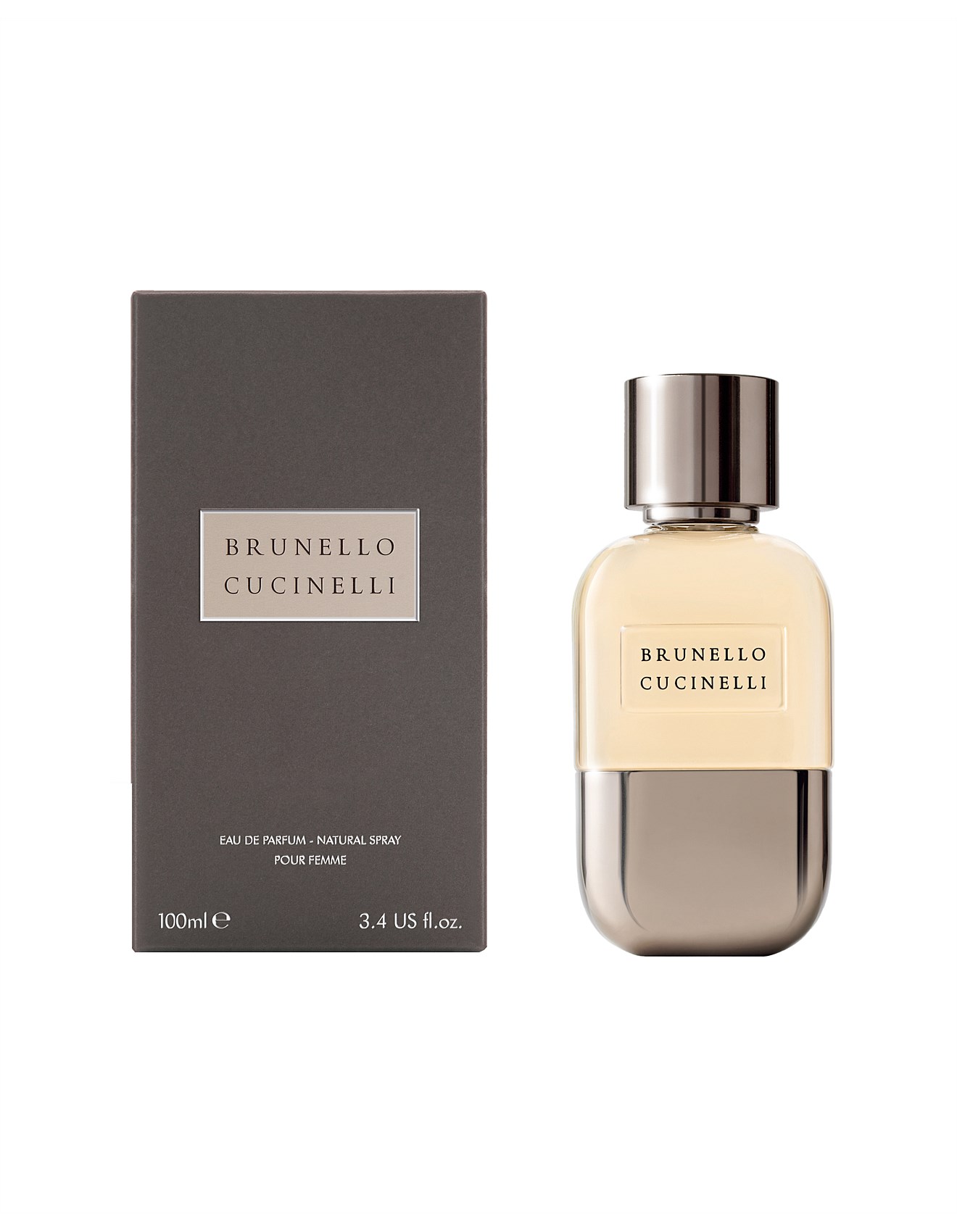 【100ml】Brunello Cucinelli Eau de Parfum Brunello Cucinelli Brunello Cucinelli Pour Femme Edp 100ml | David