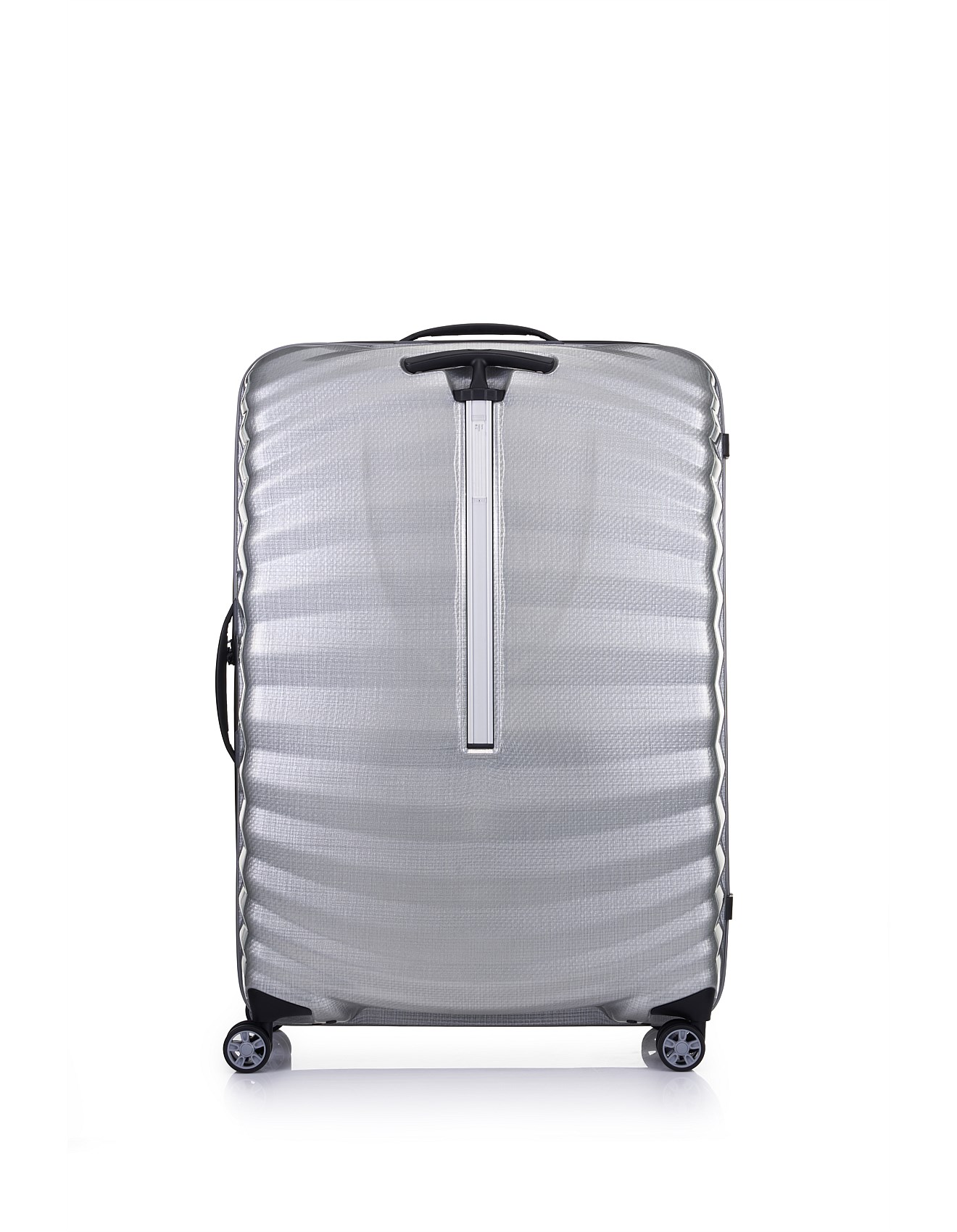Samsonite Lite-shock Sport Ultra-light Suitcase 81cm Silver