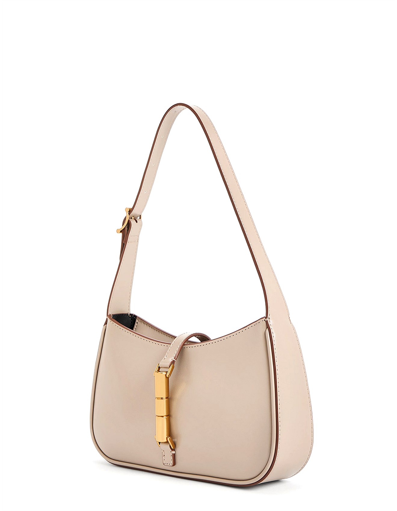 Charles Keith Cesia Taupe Shoulder David Jones
