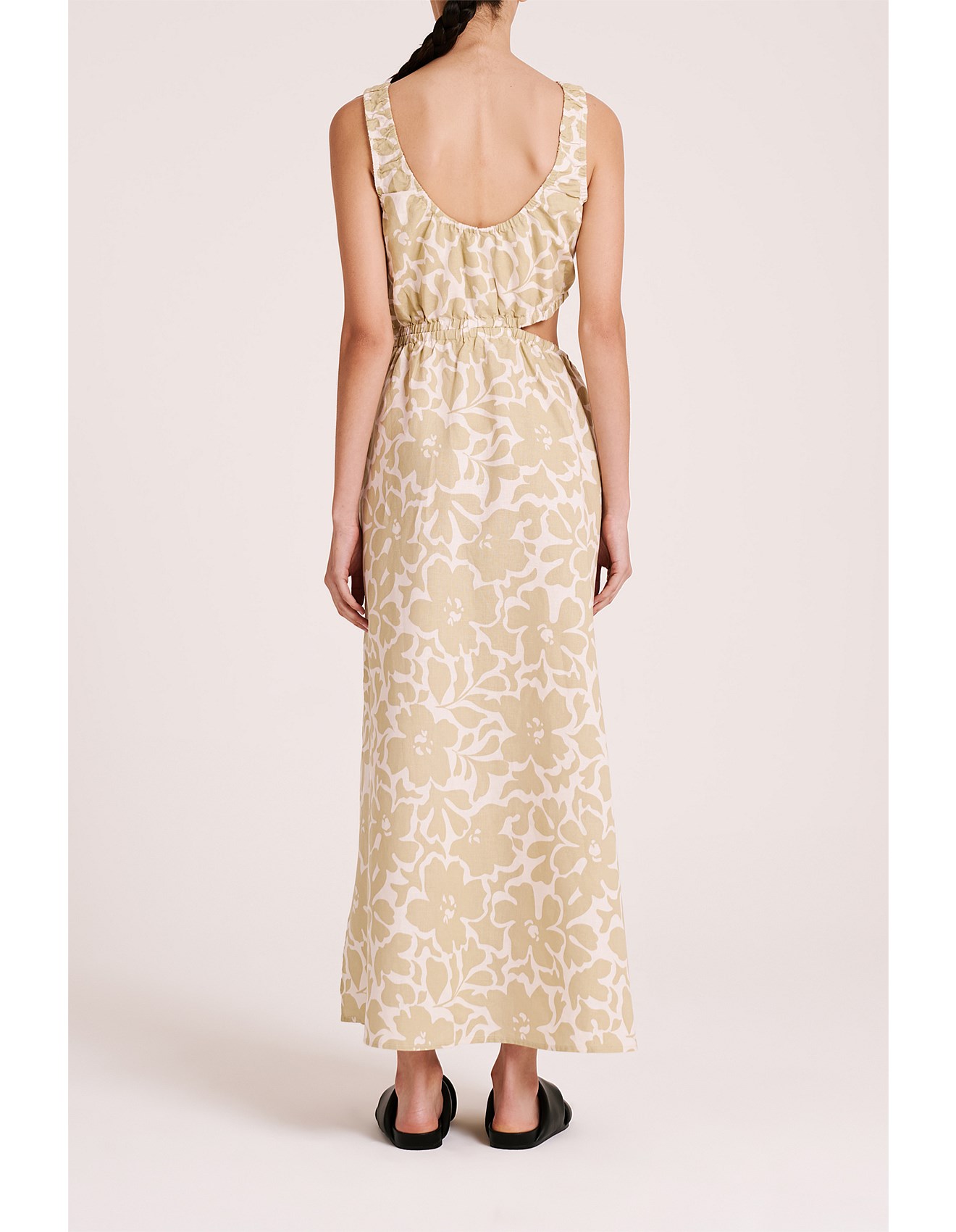 The Savannah Beige Sequin Sleeveless