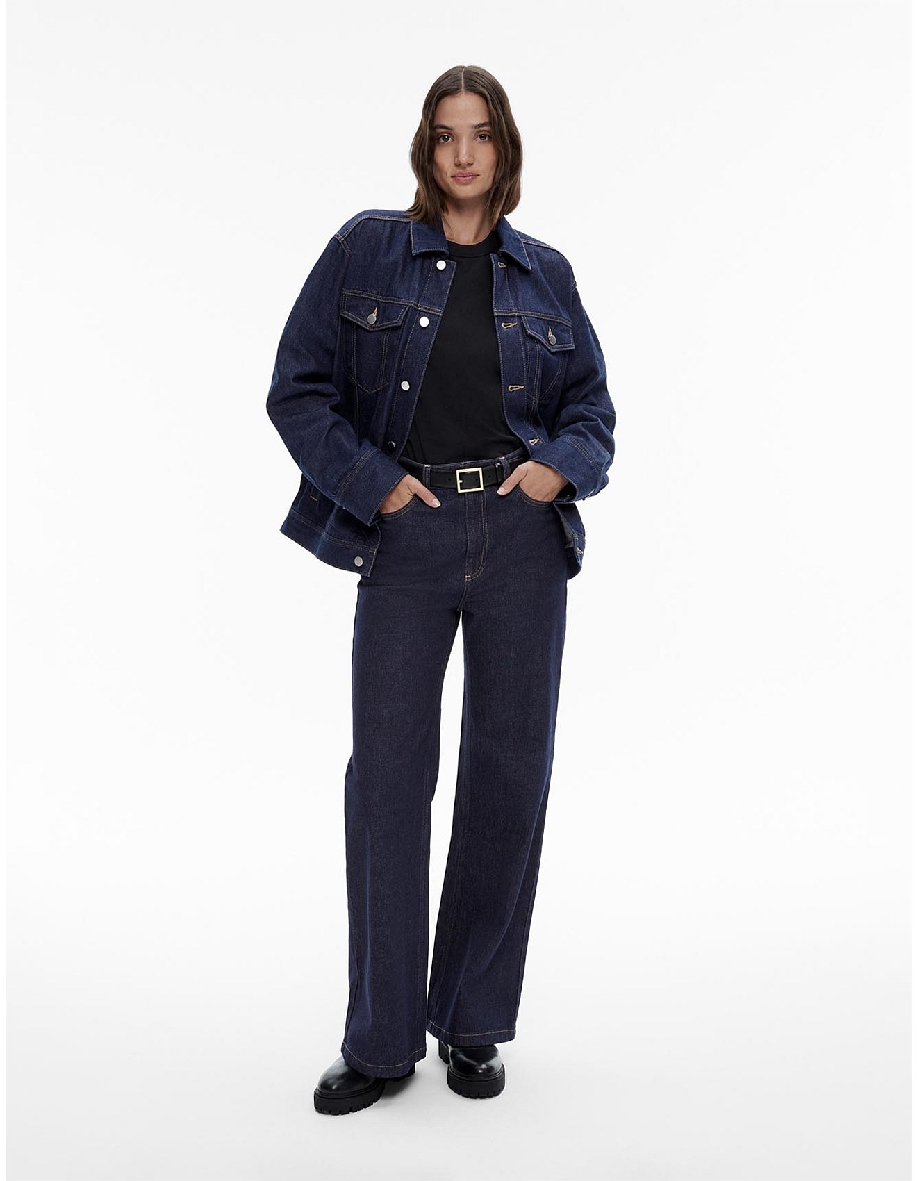 Witchery Oversized Denim Jacket | David Jones