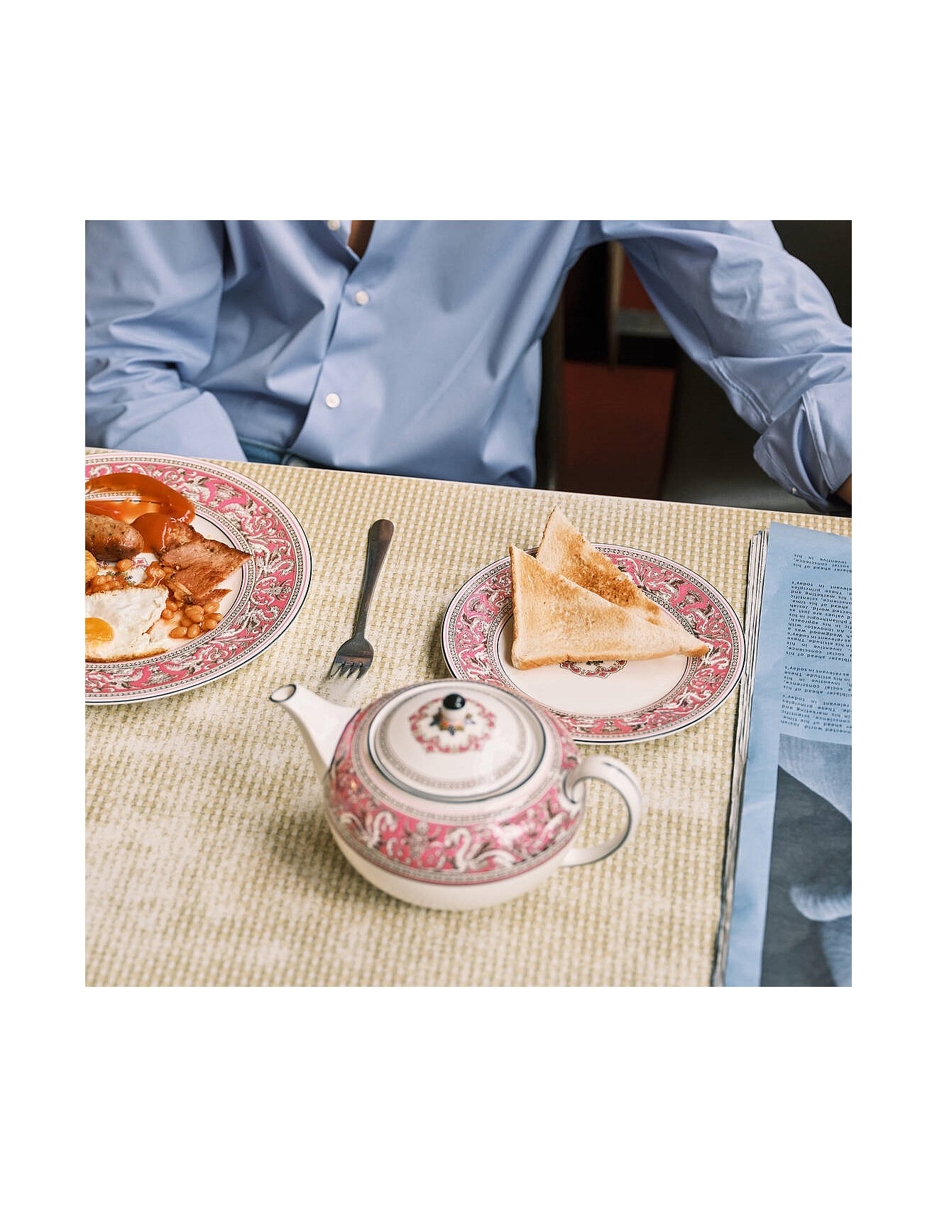 Wedgwood Florentine Fuchsia Plate David Jones