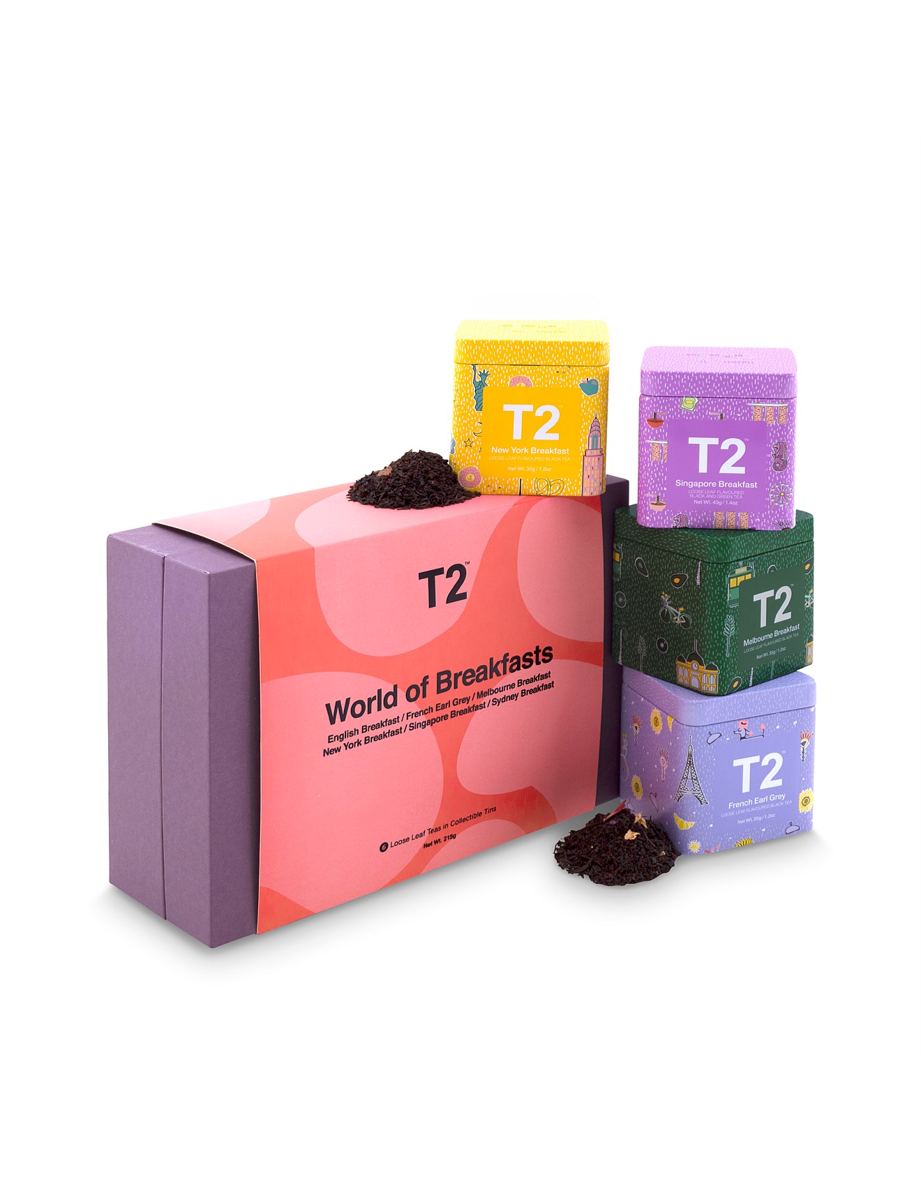 T2 World Of Breakfasts Gift Box | David Jones