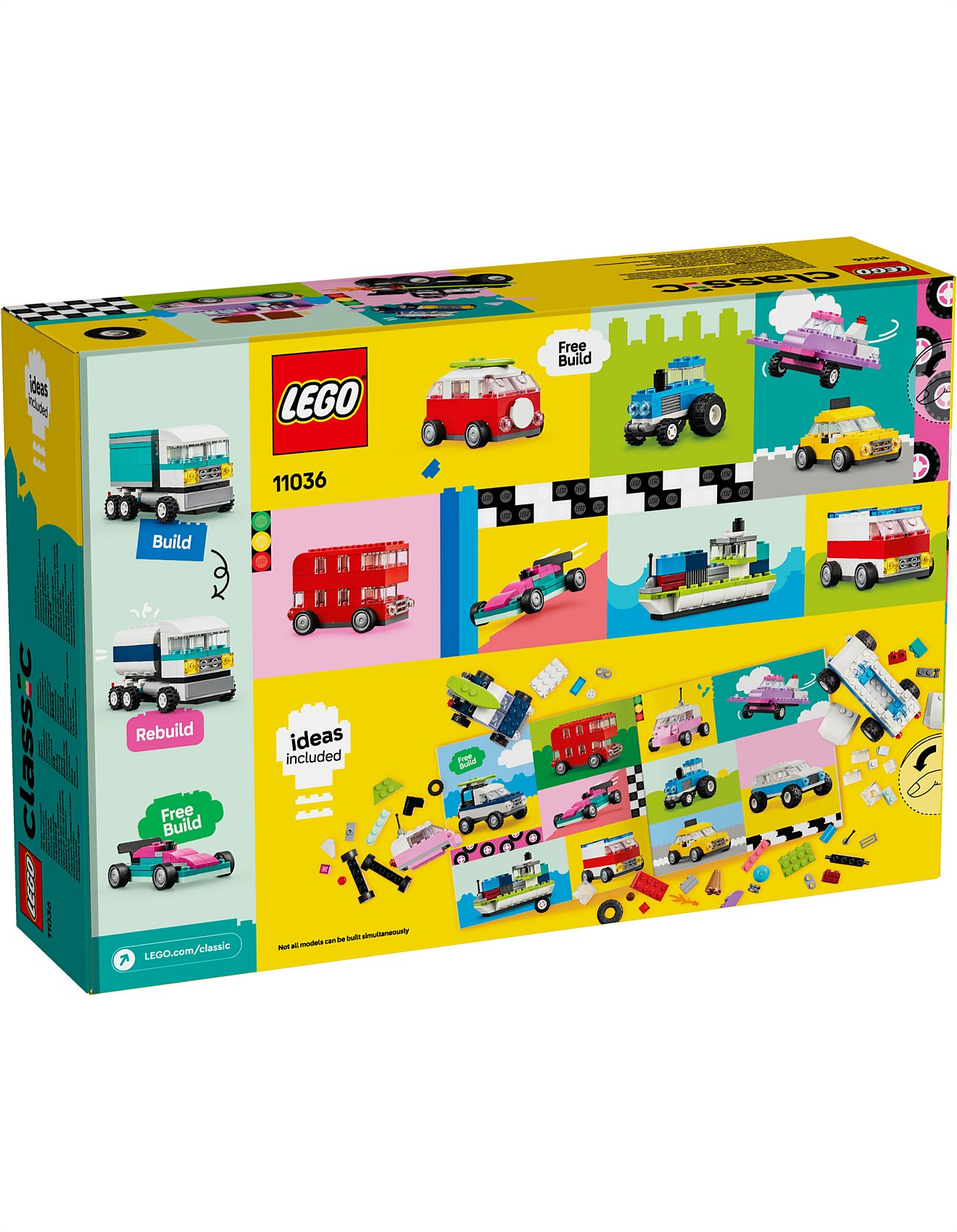 Lego Lego® Classic Creative Vehicles 11036 David Jones