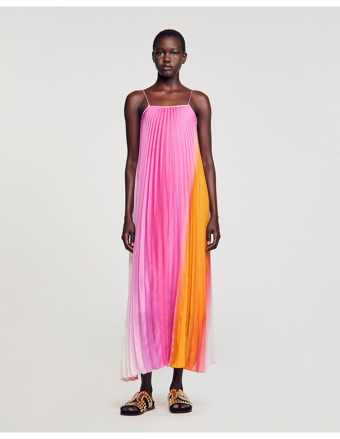 Sandro Paris Sunny Woven Dress | David Jones