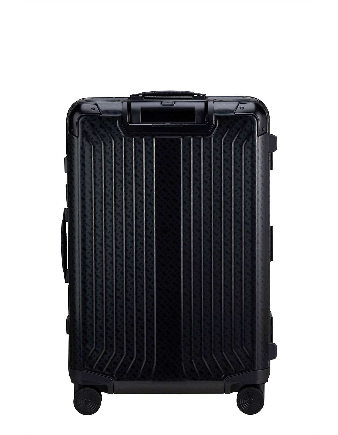 Samsonite Lite-box Aluminium Suitcase 69cm Graphite Monogram - Main Image