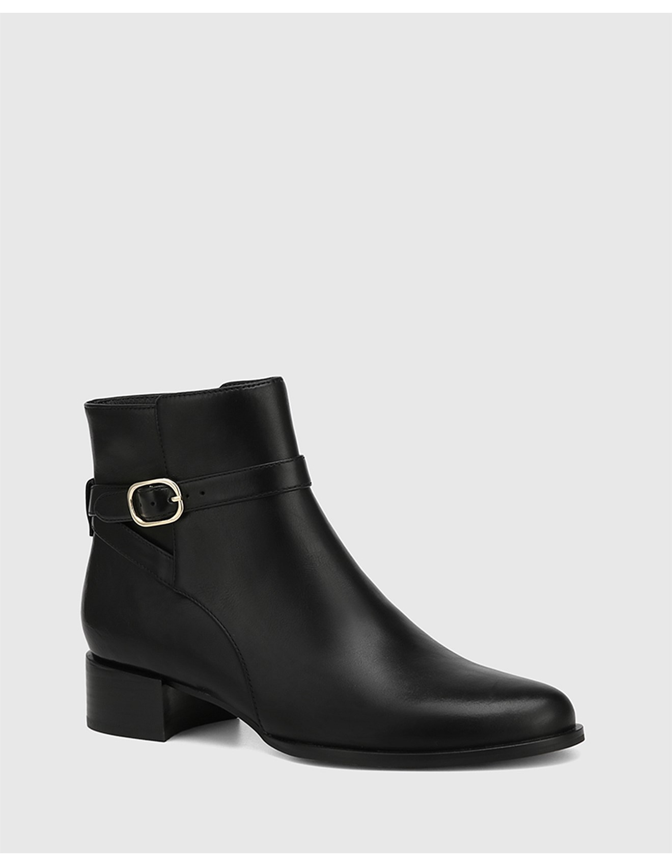 Wittner Barnes Black Leather Ankle Boot David Jones