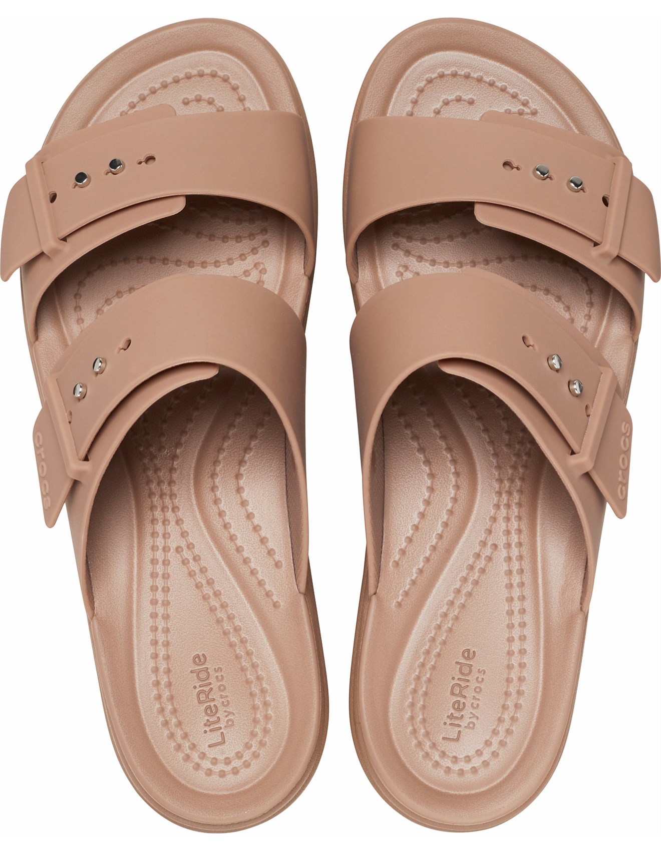 Crocs Women's Brooklyn Buckle Lowwdg Sandal David Jones