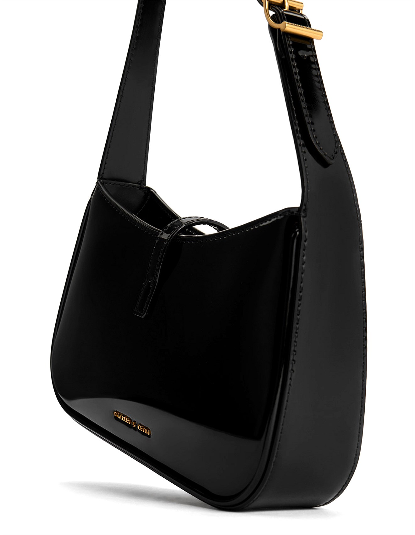 Charles Keith Cesia Black Shoulder Bag David Jones