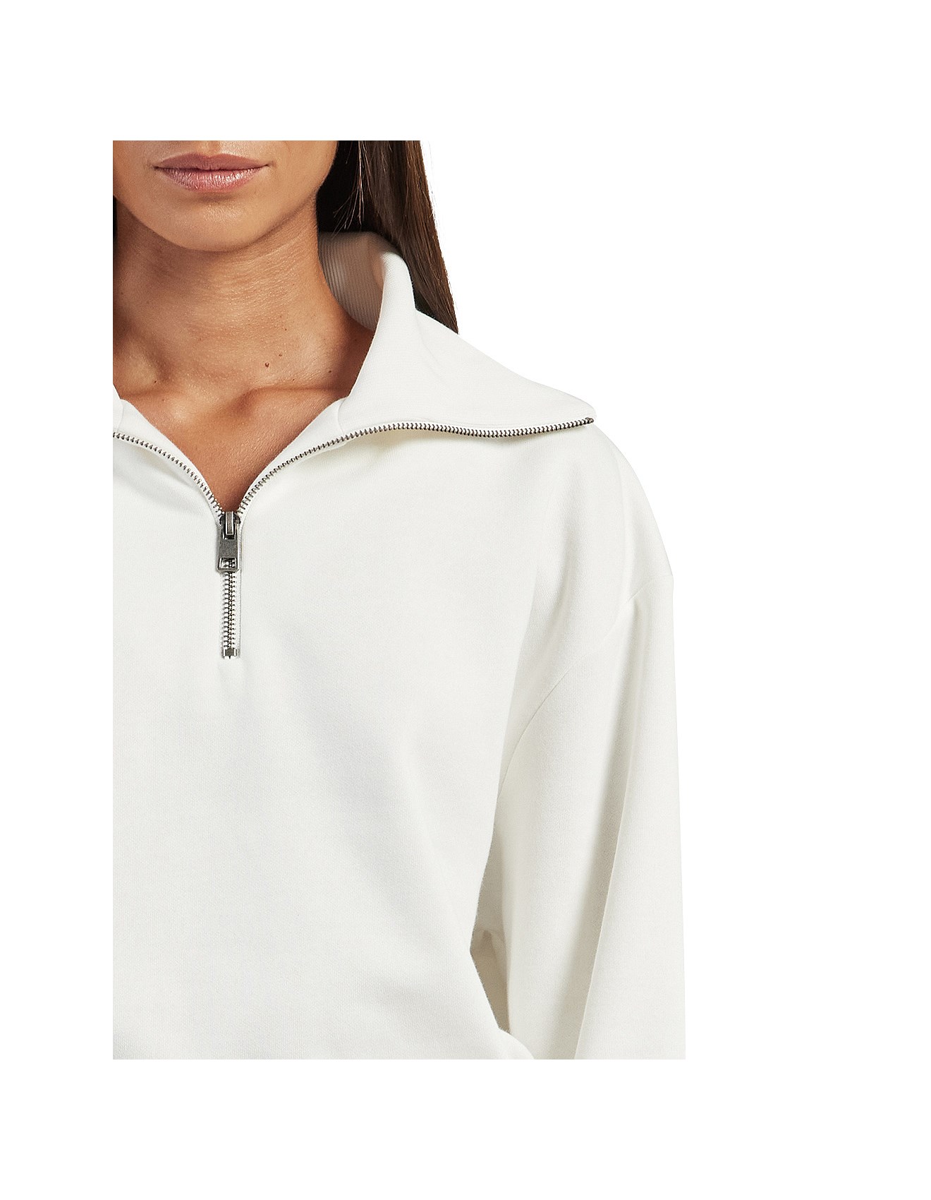Academy Brand Academy 1/4 Zip Sweat | David Jones