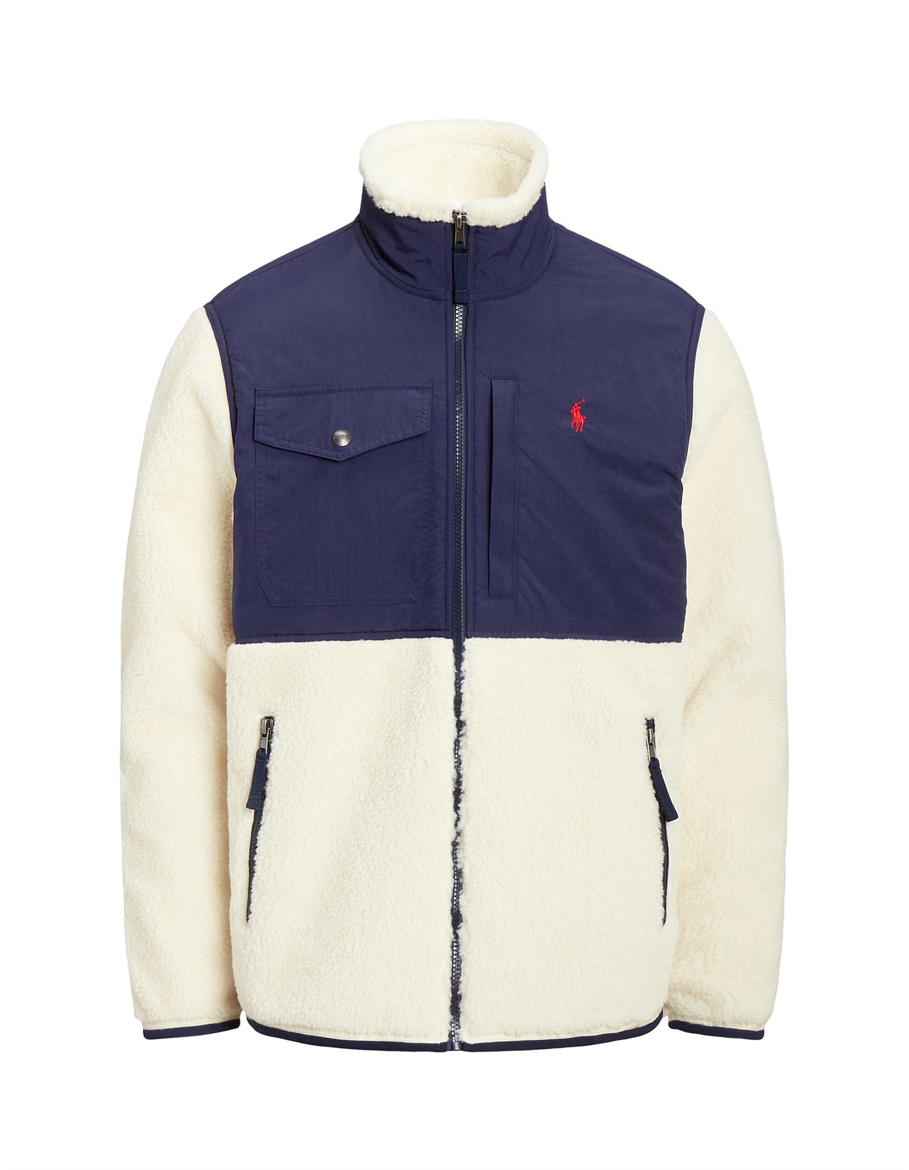 Polo Ralph Lauren Wind-blocking Hybrid Jacket | David Jones