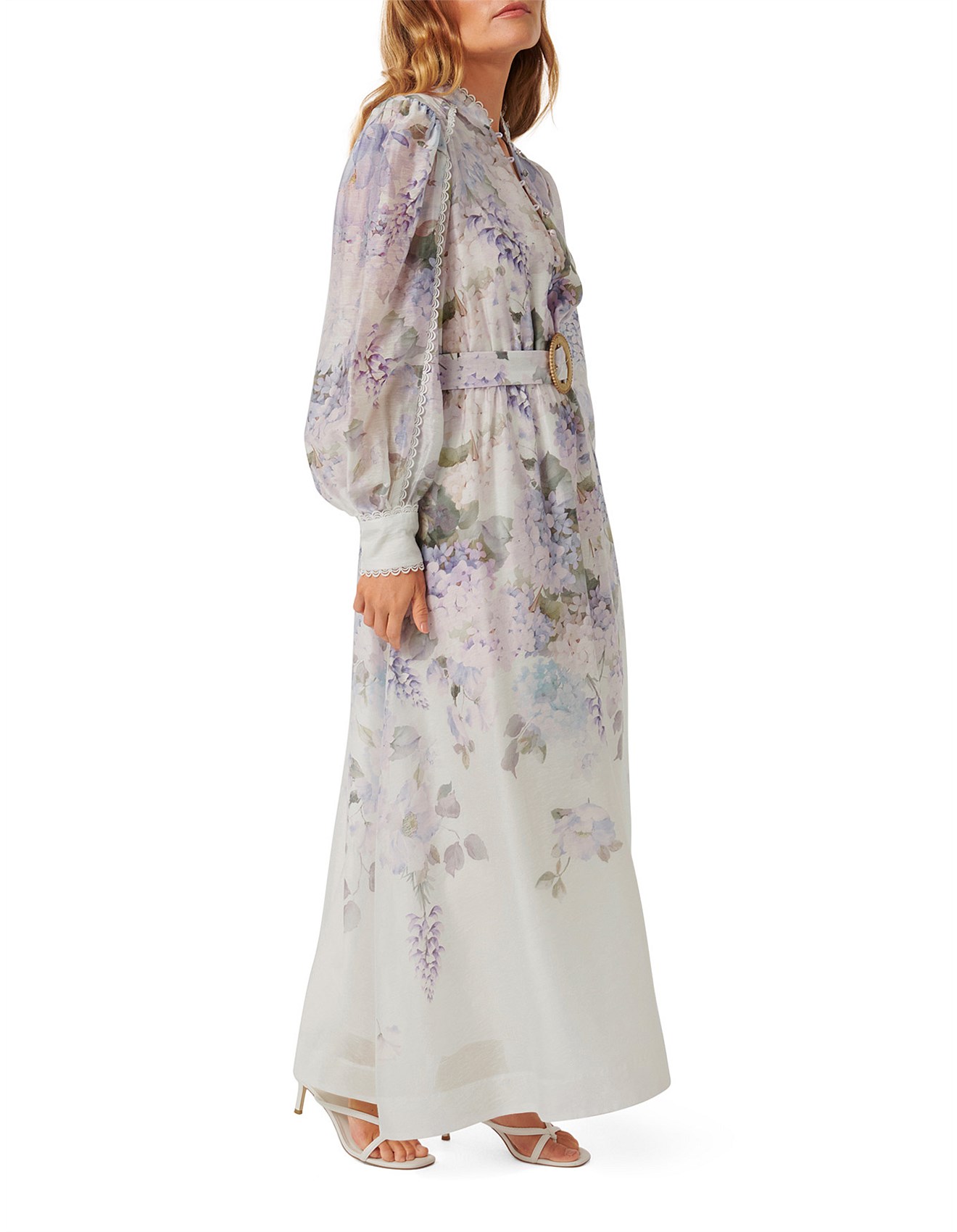 Forever New Peyton Petite Trim Detail Midi Dress David Jones