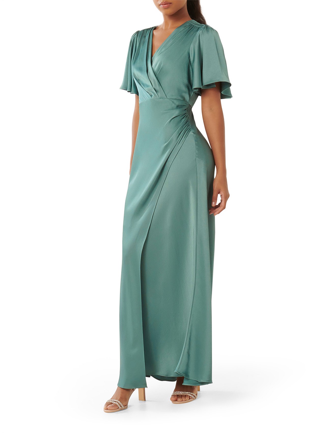 Chelsea Petite Flutter Sleeve Dresses Forever New Chelsea Petite