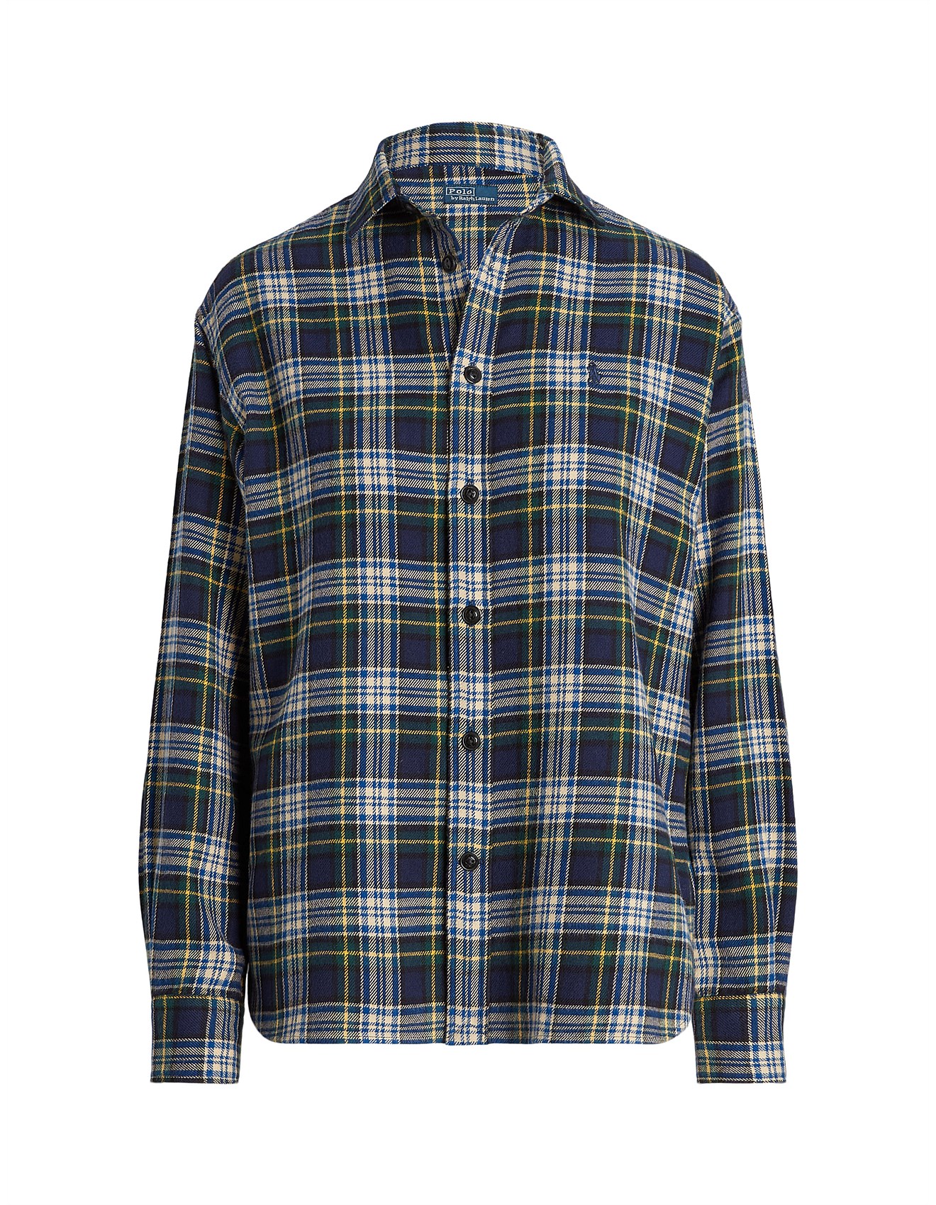 Polo Ralph Lauren Relaxed Fit Plaid Cotton Twill Shirt David Jones
