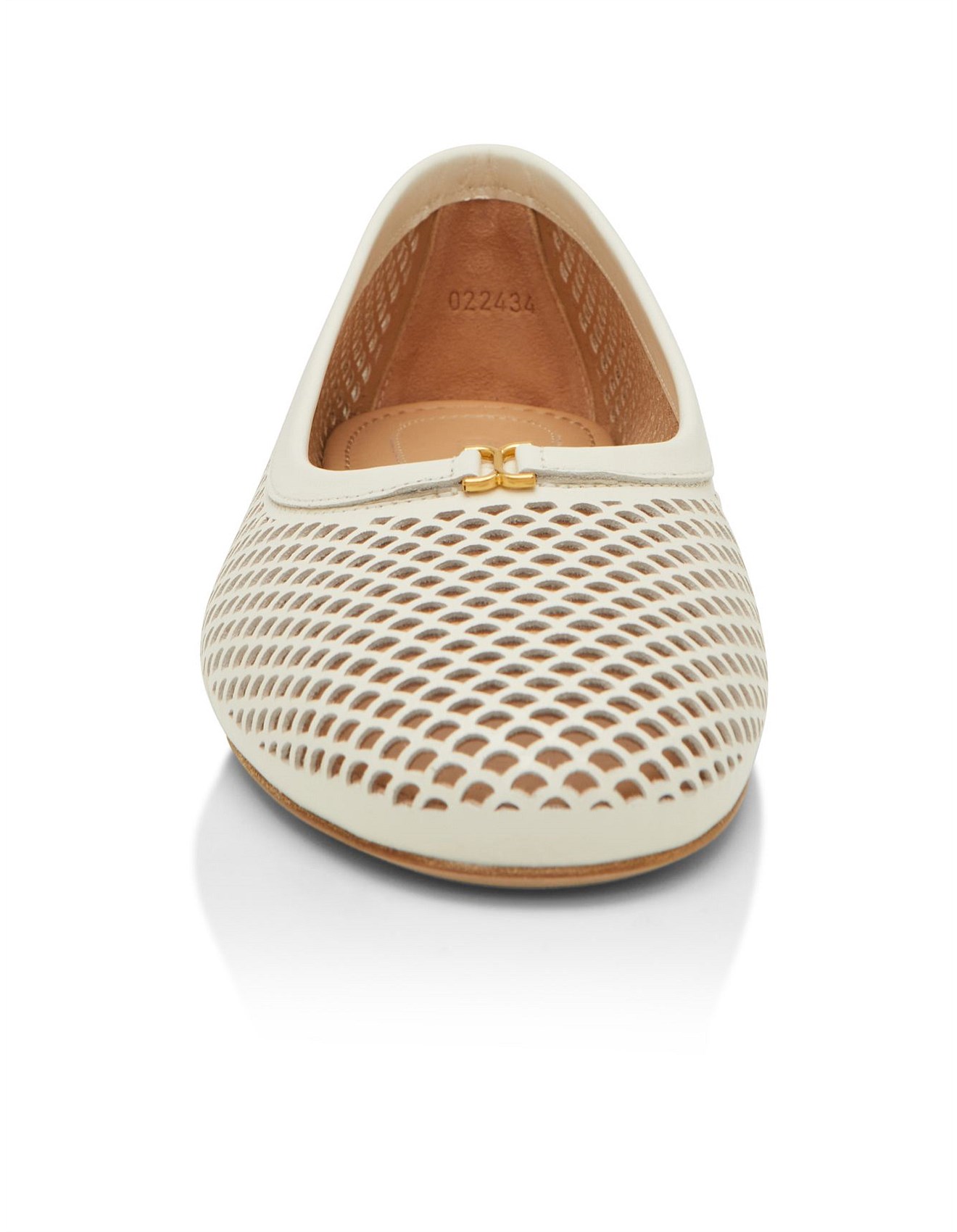 Chloé Marcie Perforated Ballerina David Jones