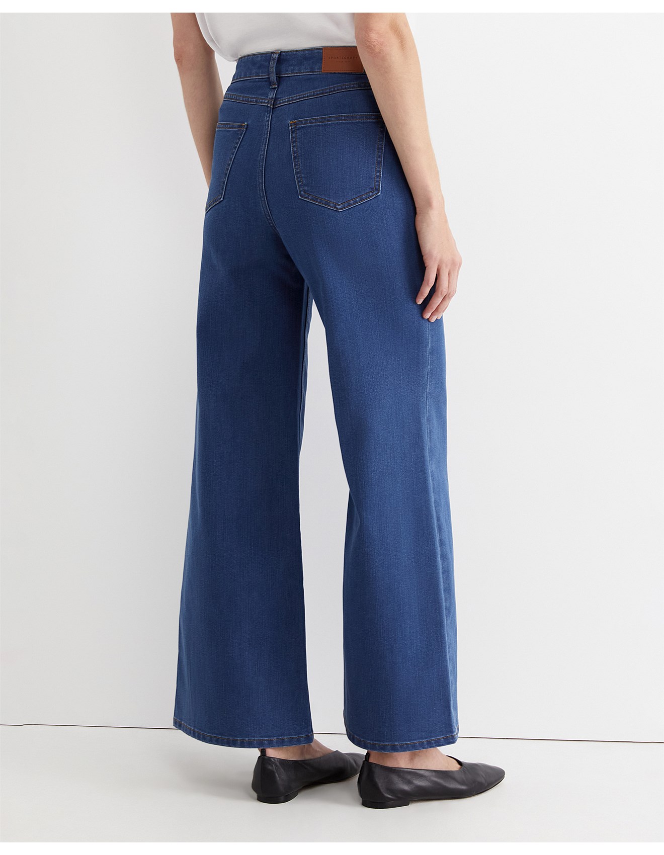 Sportscraft Alyse Wide Leg Jean David Jones
