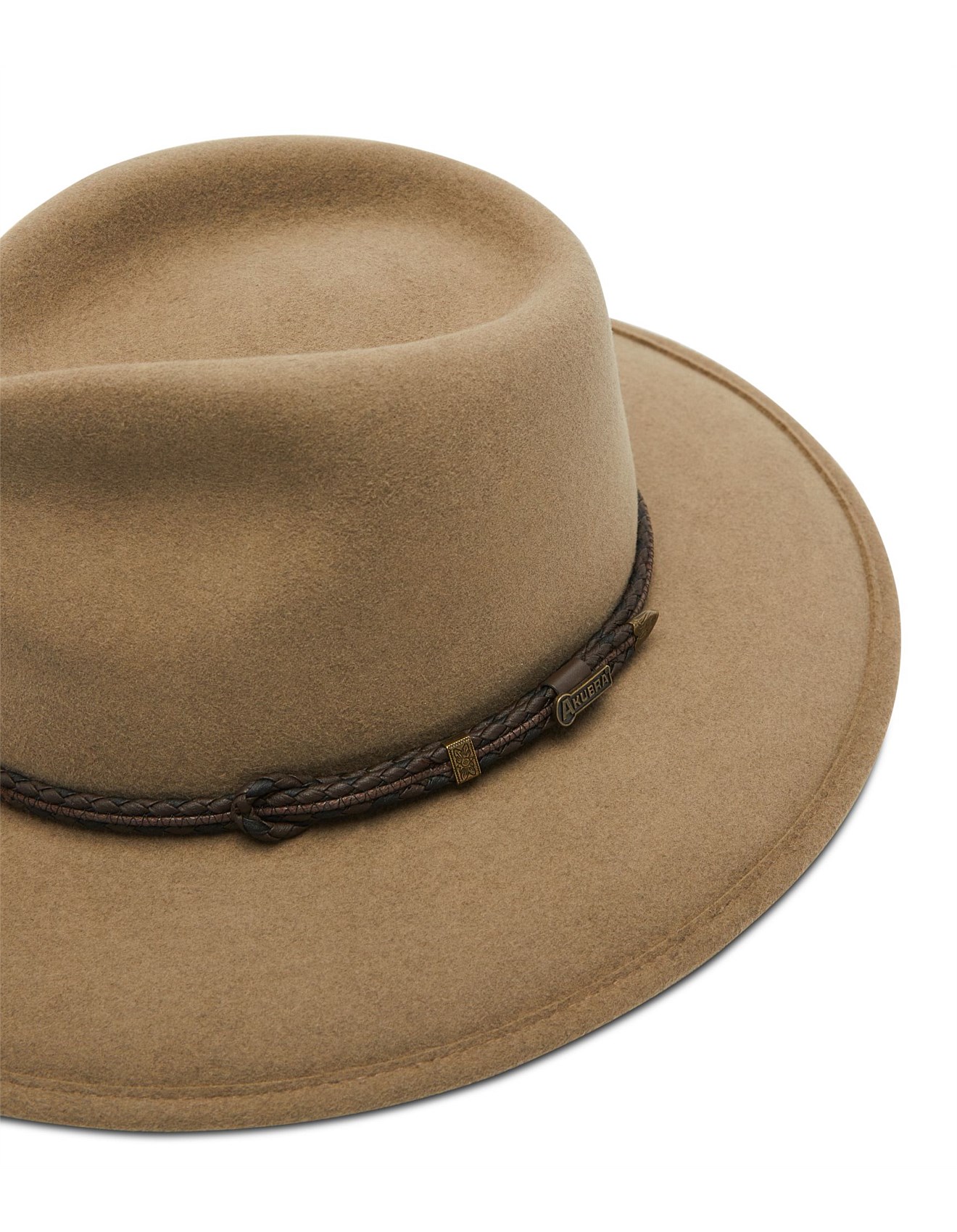 Williams Traveller Akubra Soft Pliable Felt Hat Regency Fawn