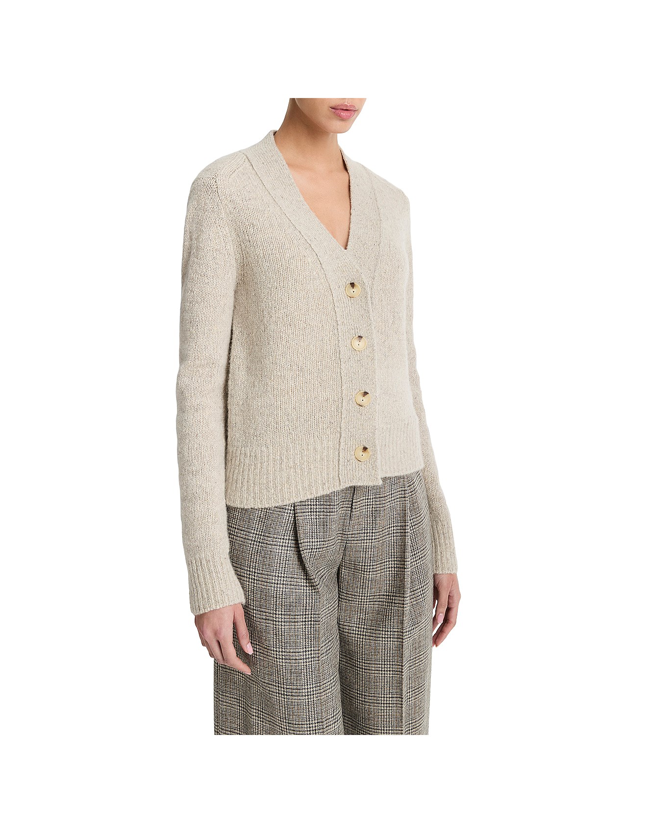 Vince Cashmere Donegal Cardigan David Jones