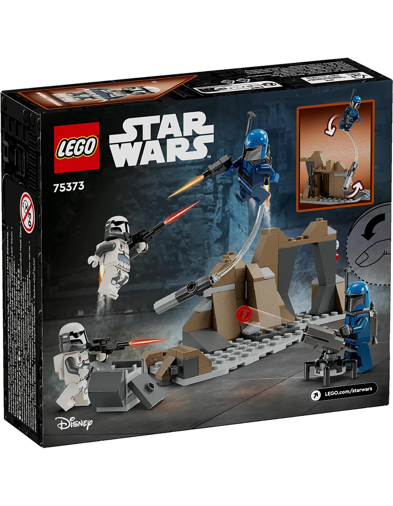 Lego Lego Star Wars Ambush On Mandalore Battle Pack 75373 David
