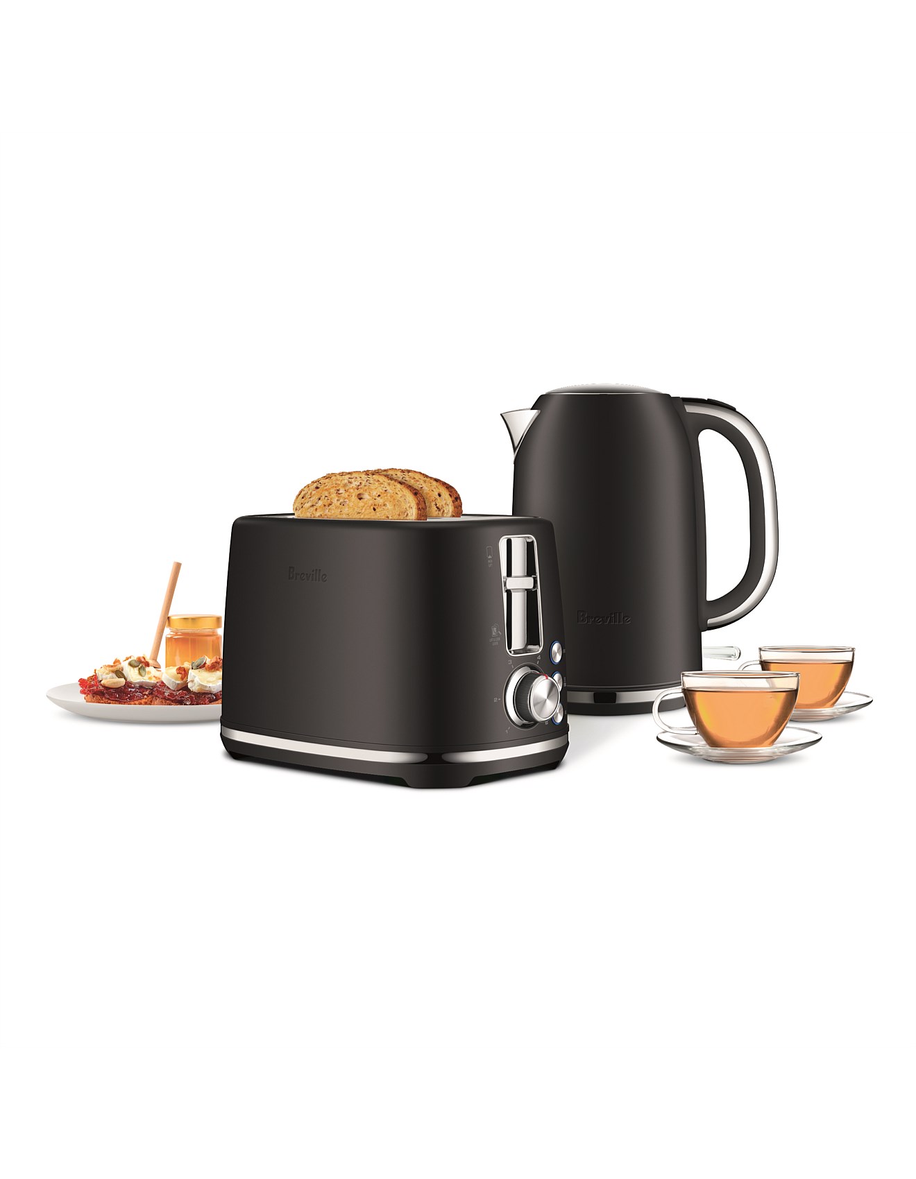 Breville Gold Kettle And Toaster New York Style Slot Toaster