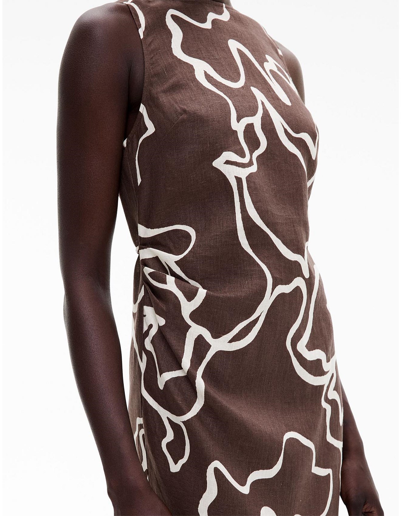 Witchery Boat Neck Midi Dress | David Jones