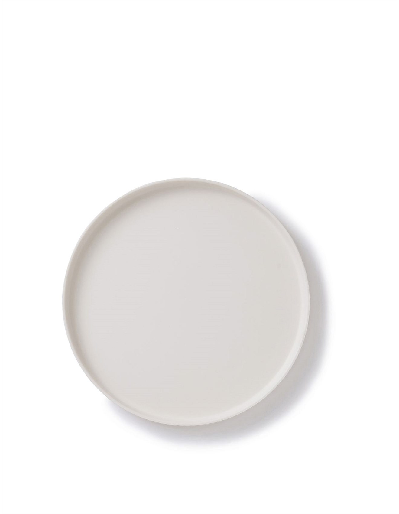 David Jones Avalon Fluted Melamine Dining Plate 25cm David Jones