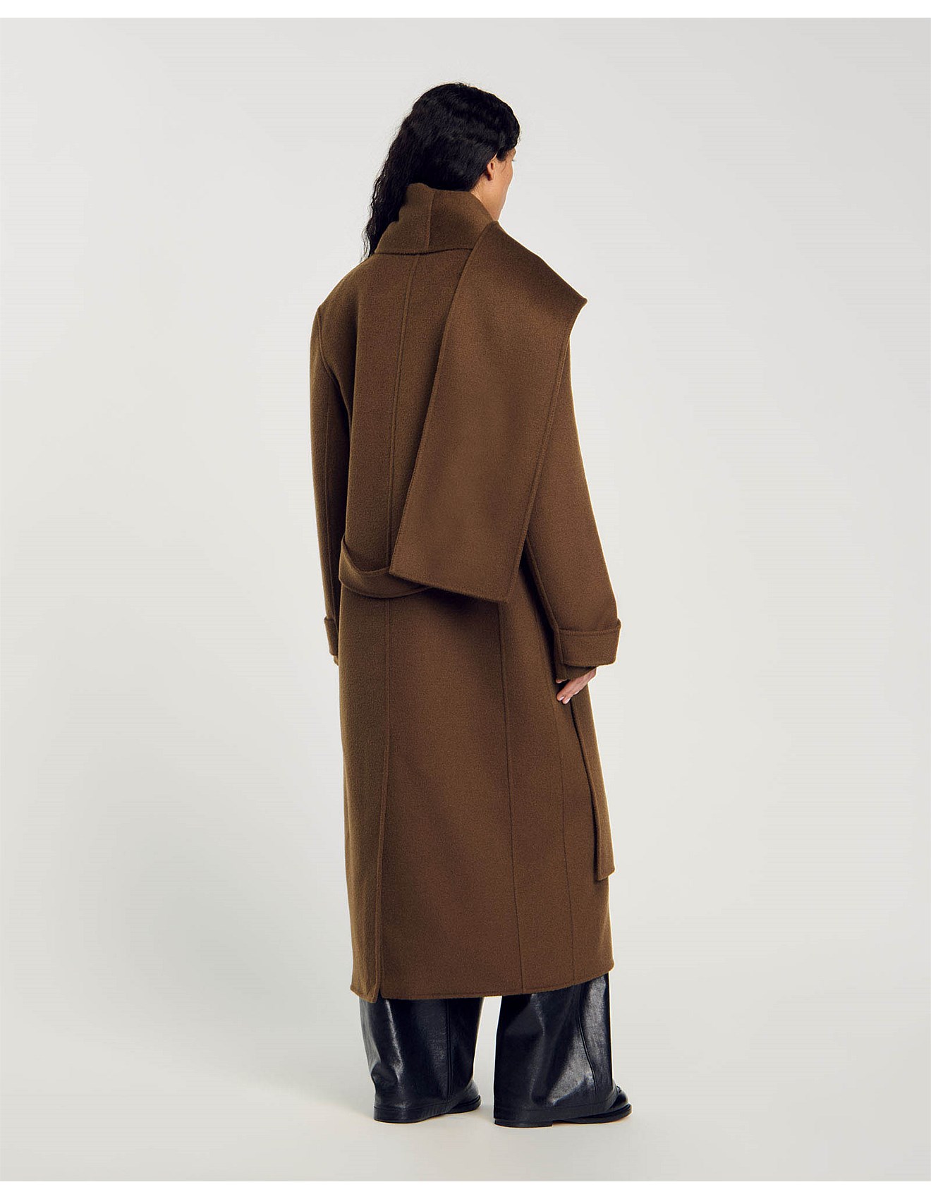 Yoox Sandro Camel Coat Sandro Camel Coat New Arrivals