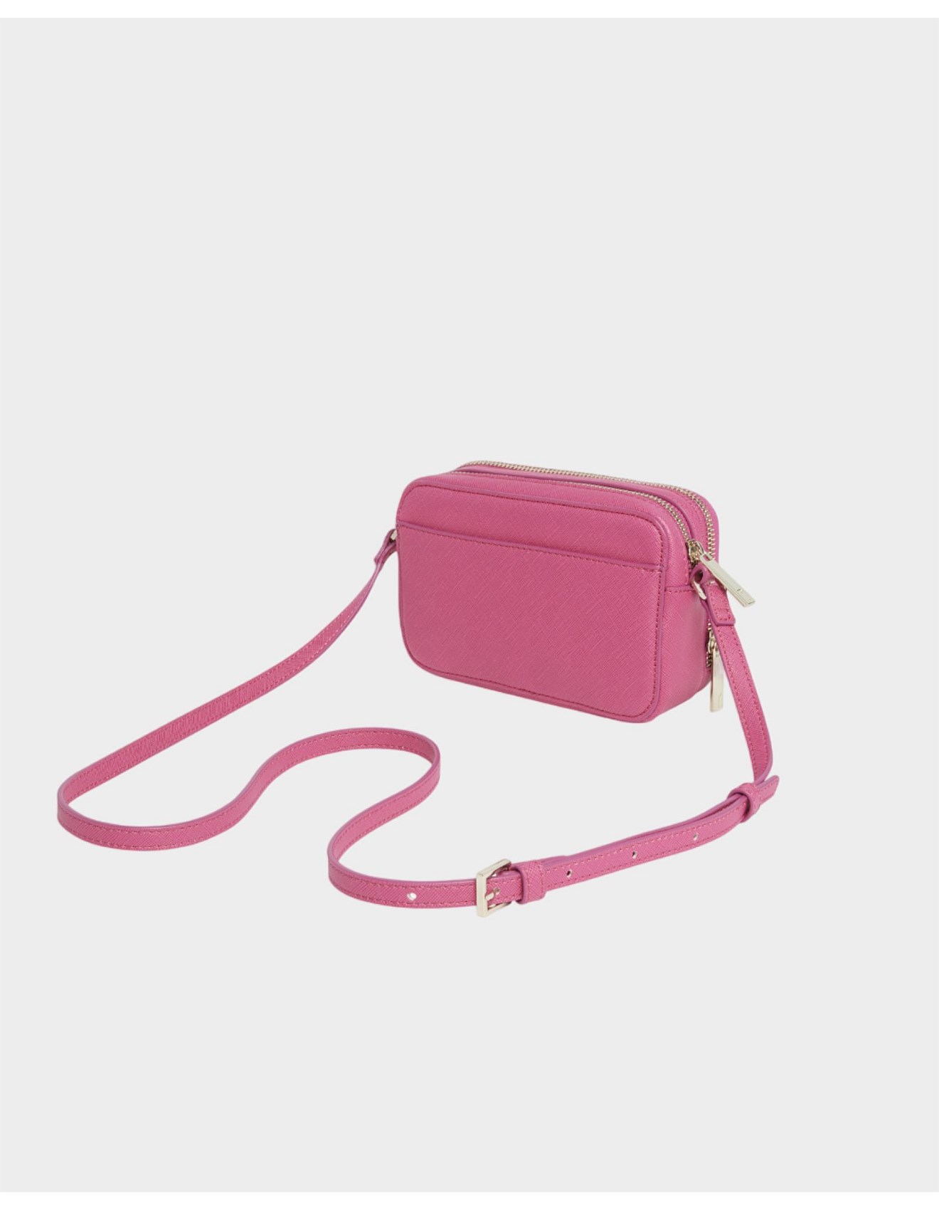 Ted Baker Saffrey Saffiano Double Zip Mini Camera Bag David Jones