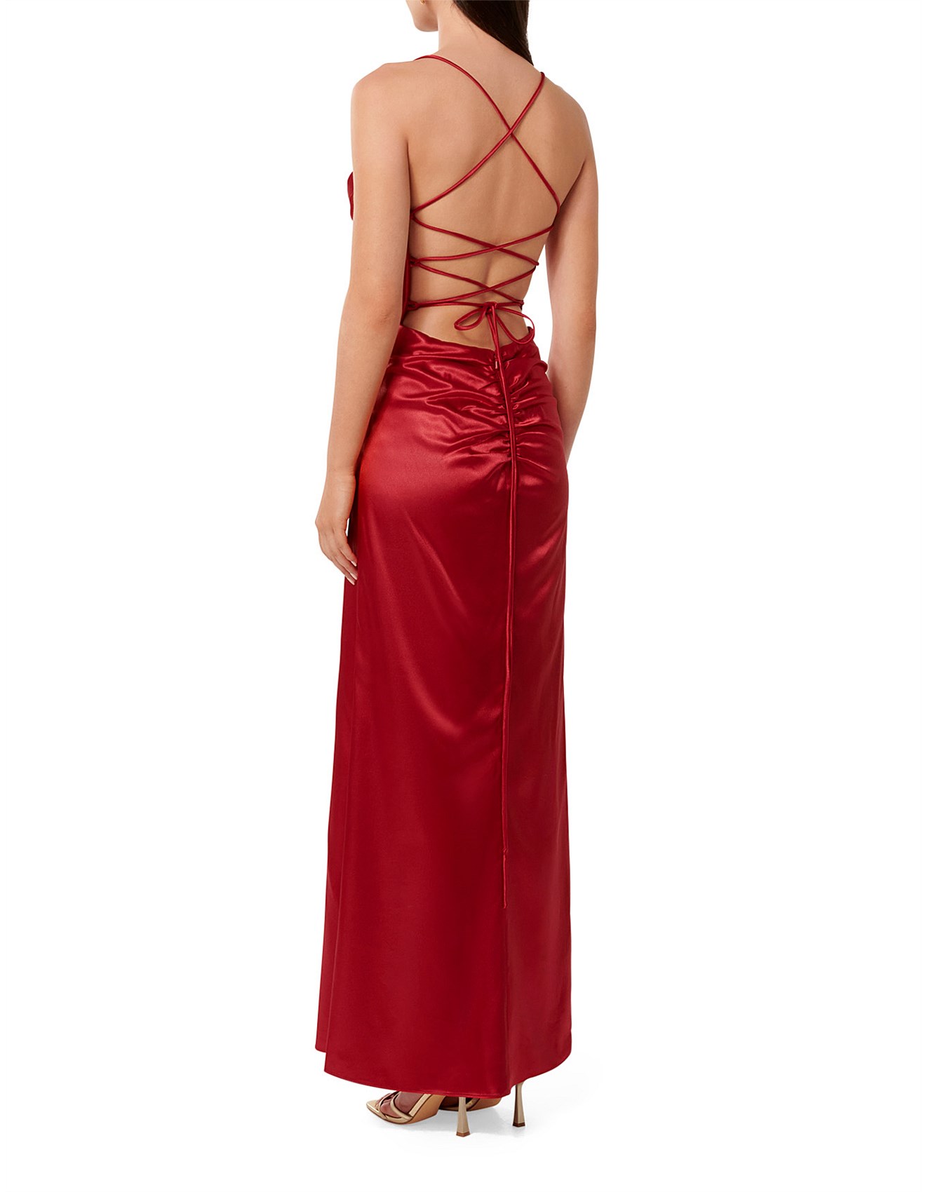 Forever New New Red Gown Forever New Belinda Strappy Maxi