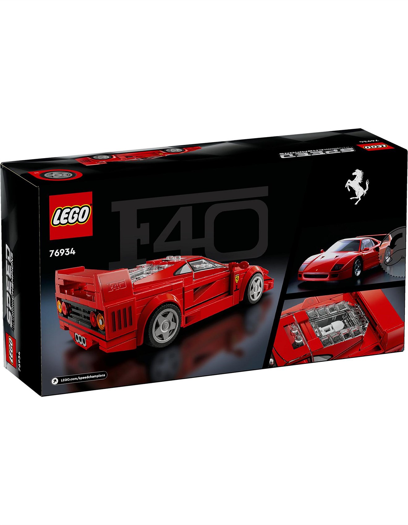 Lego Lego Speed Champions Ferrari F40 Supercar 76934 David Jones