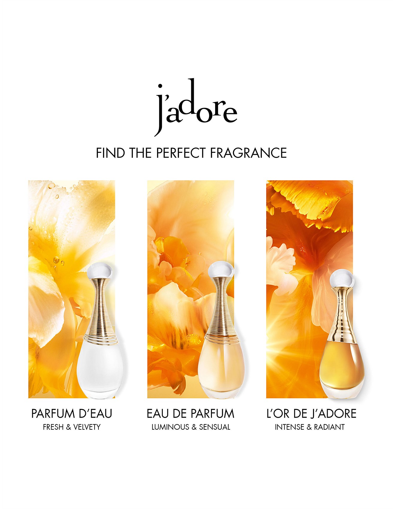 J'adore Eau de Parfum and Travel Spray Set Holiday Limited Edition