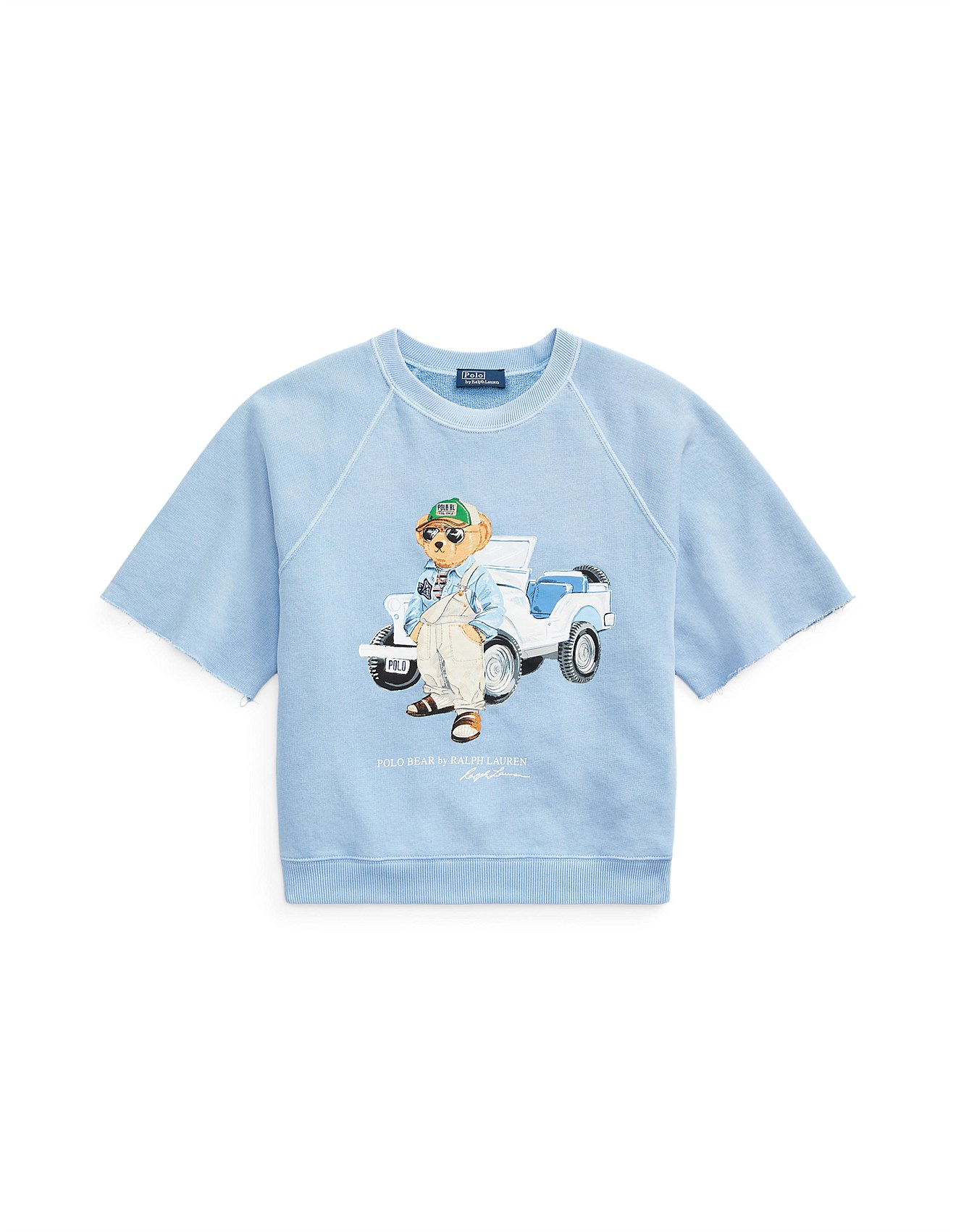 Polo Ralph Lauren Polo Bear Fleece Short-sleeve Sweatshirt | David