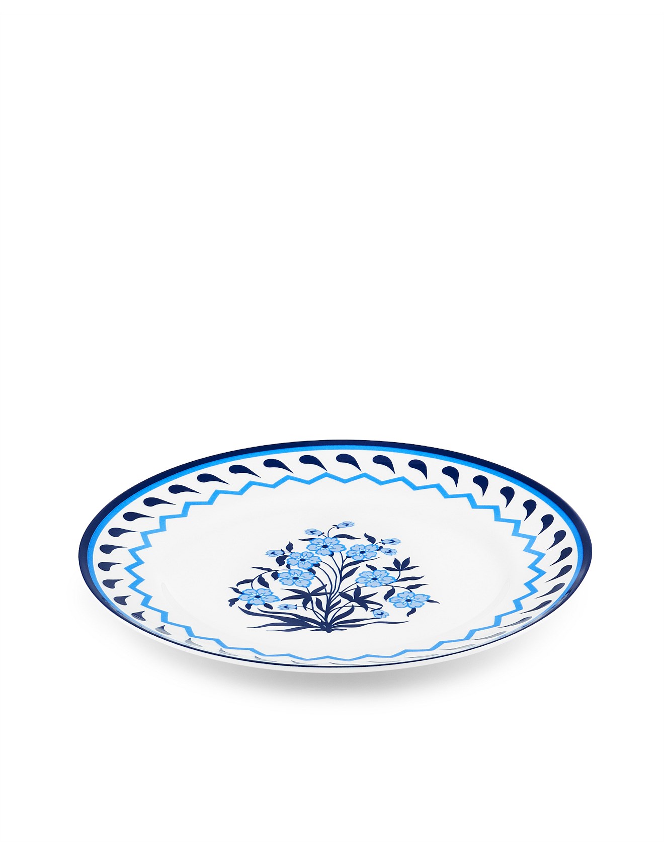 Aquazzura Casa Jaipur Dinner Plate 27cm Set Of 2 Blue David Jones