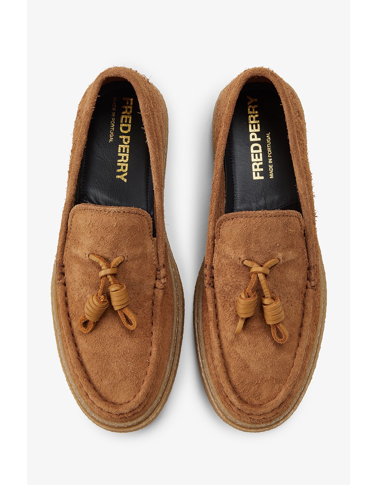Leather Loafers Mocassin Fred Perry G H Bass Co Weejuns X Fred
