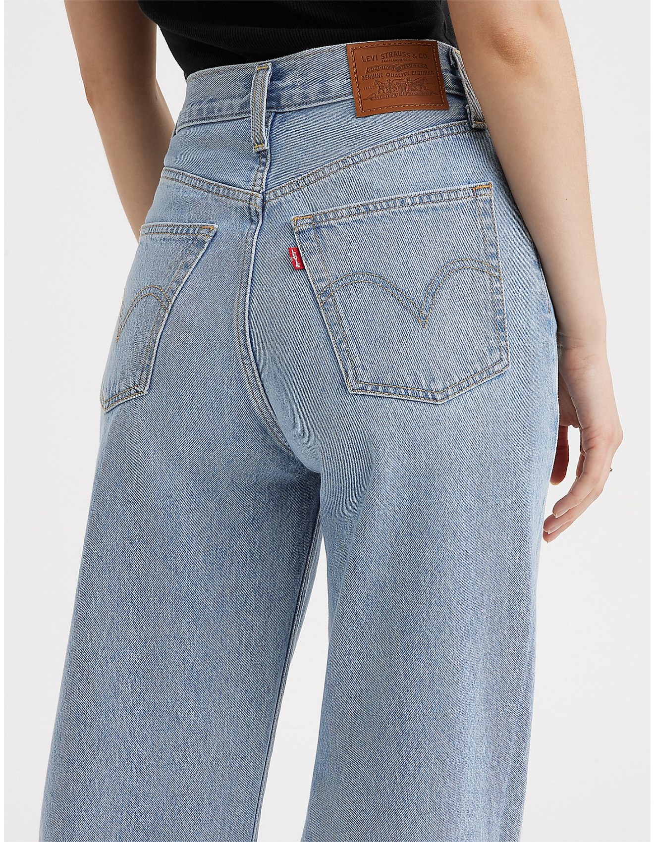 Levi's Ribcage Wide Leg Jean | David Jones