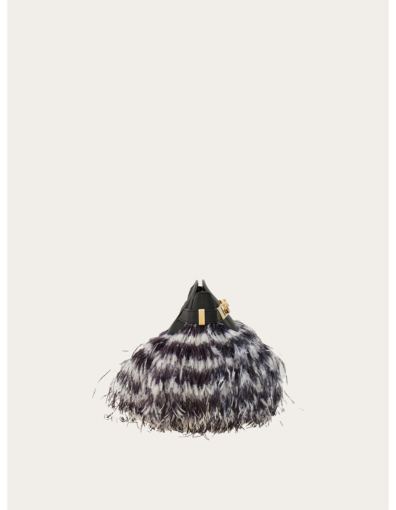 Ferragamo Hug Crossbody Bag With Feathers (s) David Jones