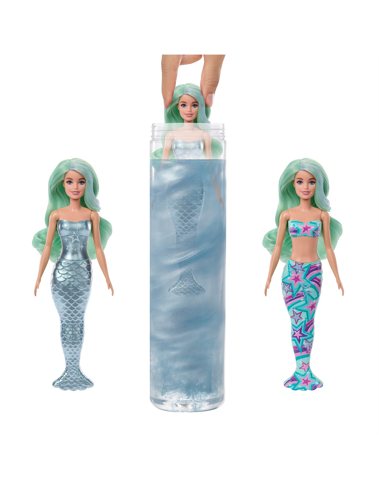 Barbie Color Reveal Mermaid Series Codes Merman Ken Doll Barbie