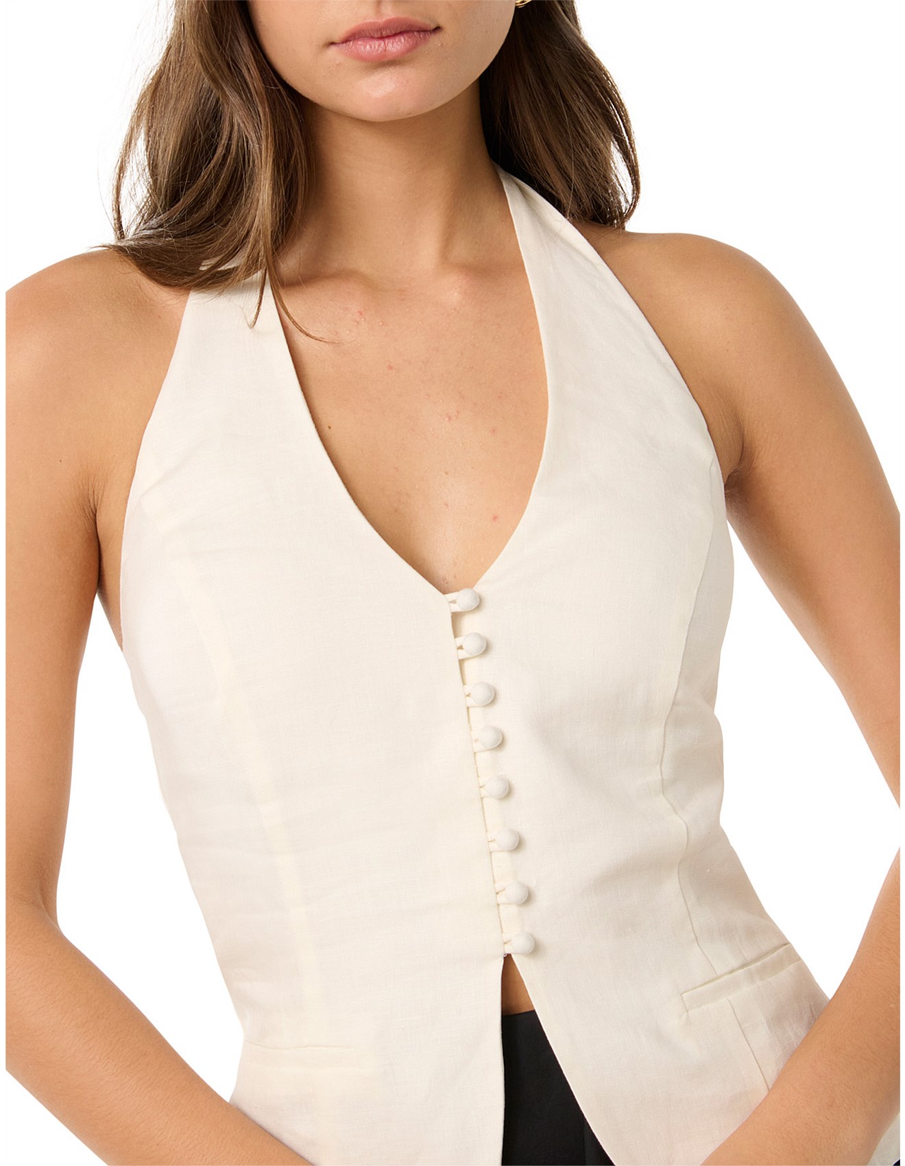 トップス ENFOLD 2024SS MINIMAL-SHAPE-VEST トップス ENFOLD 2024SS MINIMAL-SHAPE-VEST ENFOLD 2024SS MINIMAL