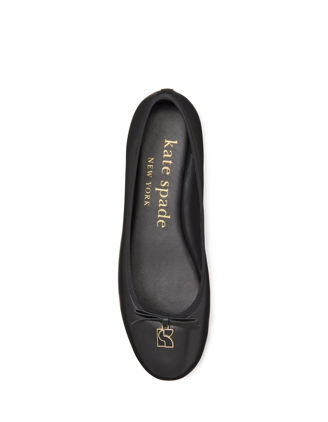 Ballerina Kate Spade Black Flat Shoes Veronica Ballet Flat Shoes