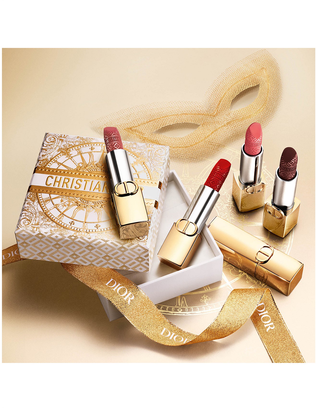 Dior Dior Rouge Dior Lipstick Satin Holiday Limited Edition
