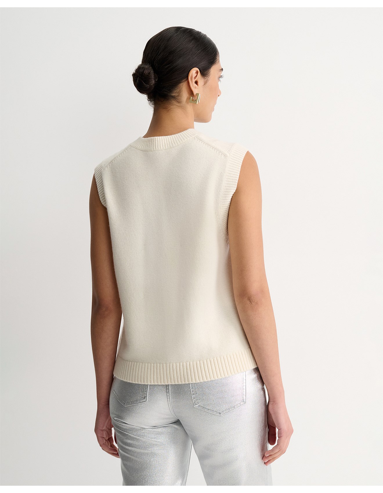 トップス Cording Embroidery Vest - ecru Cording Embroidery Vest