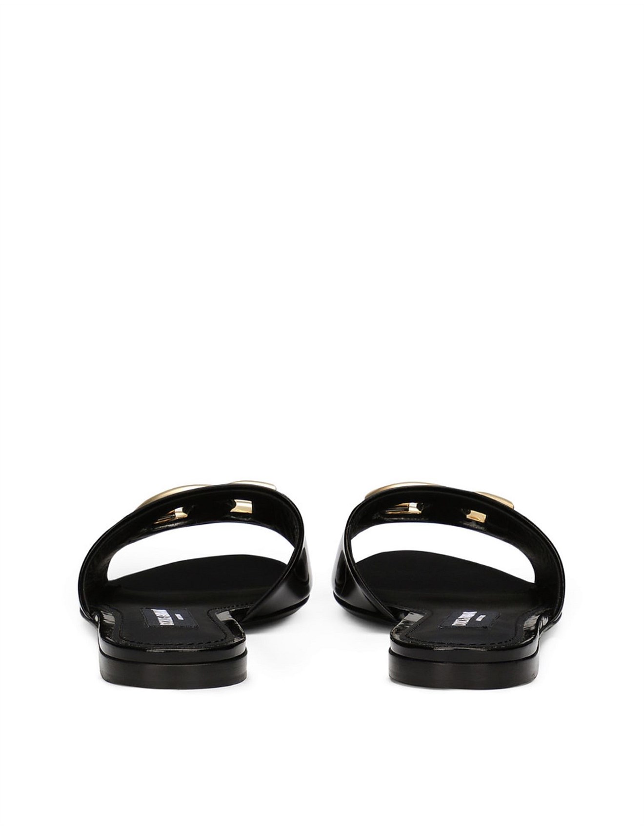 Dolce & Gabbana Vit.liscio Ciabatta Sandal Flat | David Jones