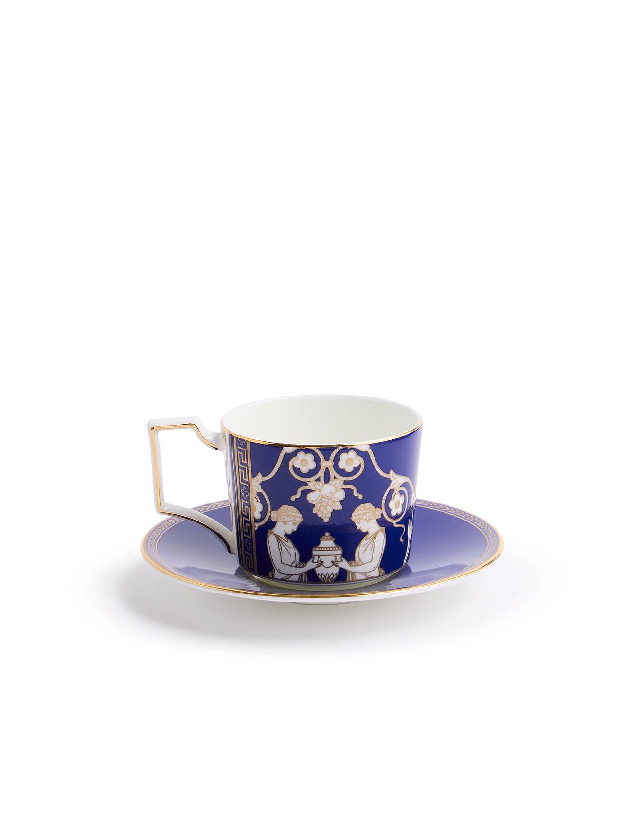 Wedgwood Renaissance Gold Teacup Saucer 250ml David Jones