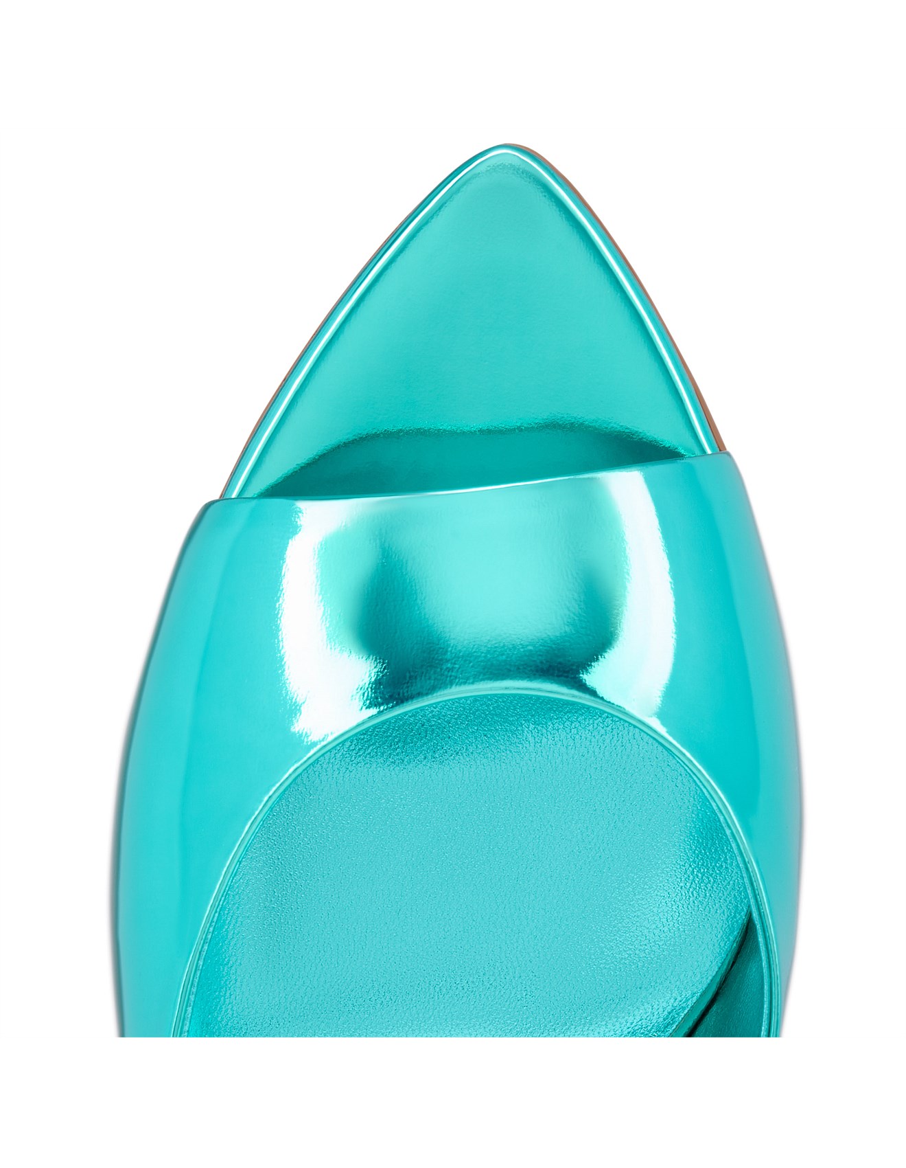 Christian Louboutin Miss Z Mule 80 Specchio/lining Iceberg/lin