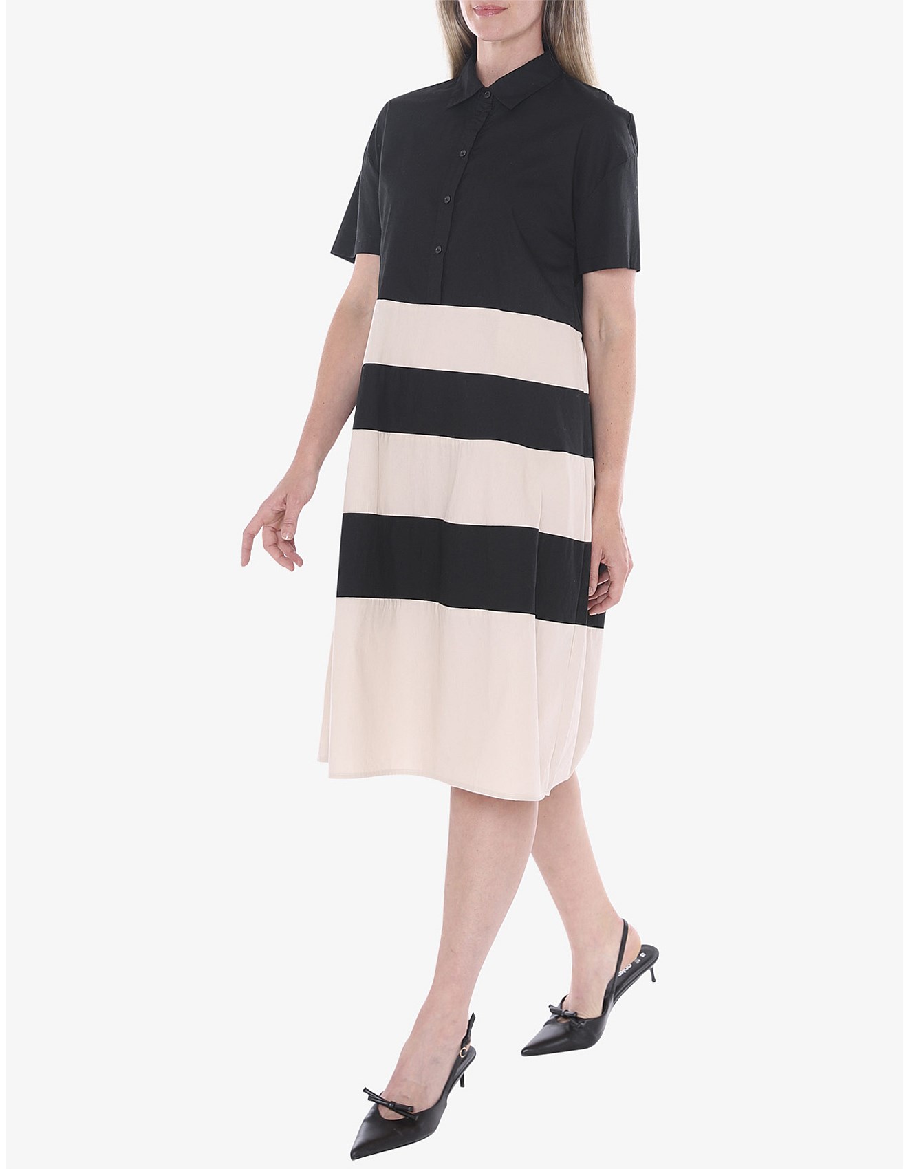 Ping Pong Panel Swing Dress David Jones