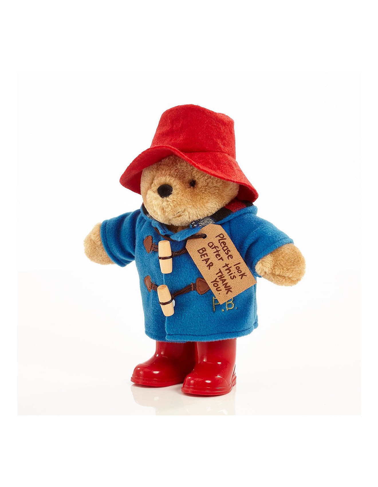 Paddington Paddington Bear Plush Toy With Blue Coat and Red Boots