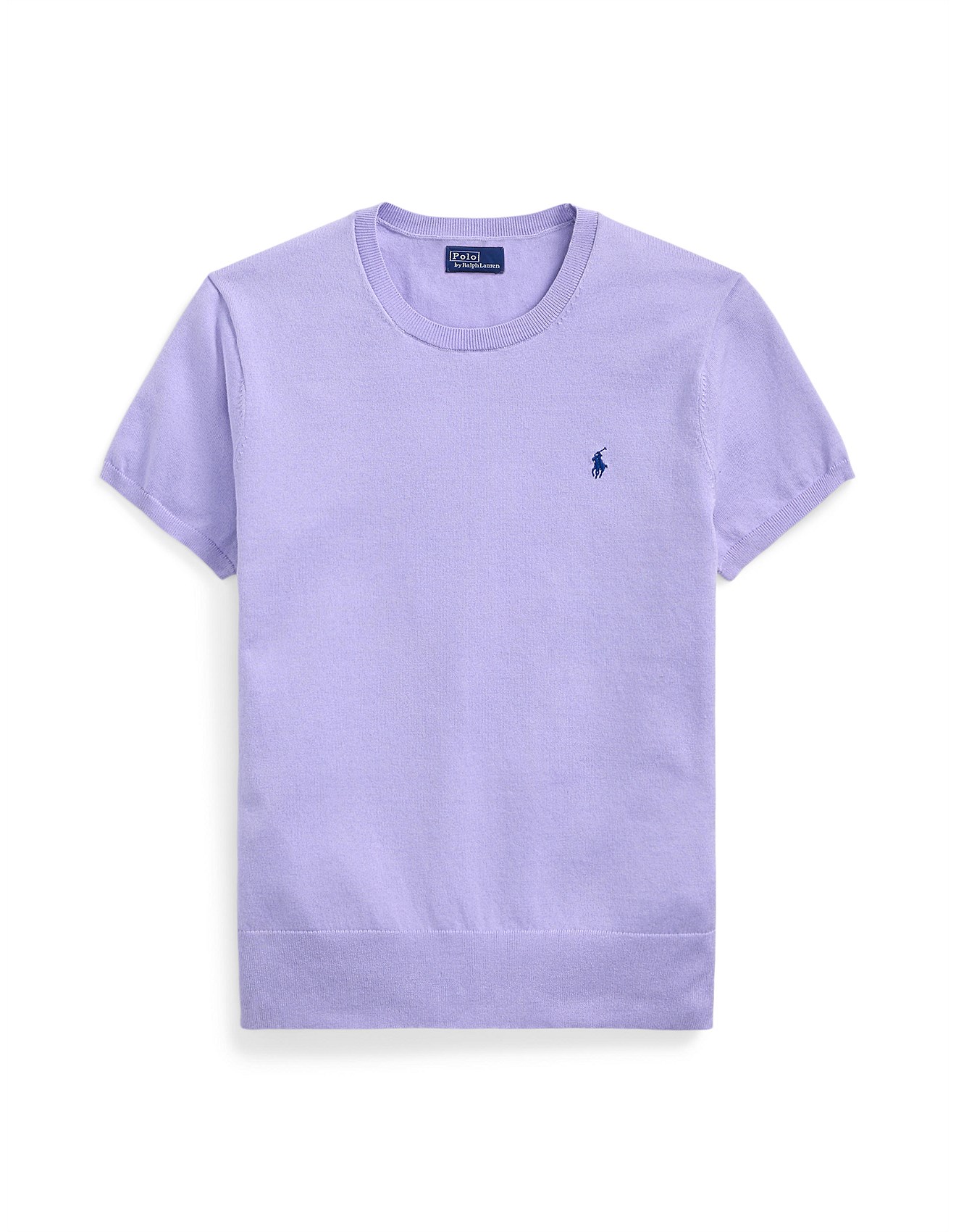 Polo Ralph Lauren Cotton-blend Short-sleeve Sweater | David