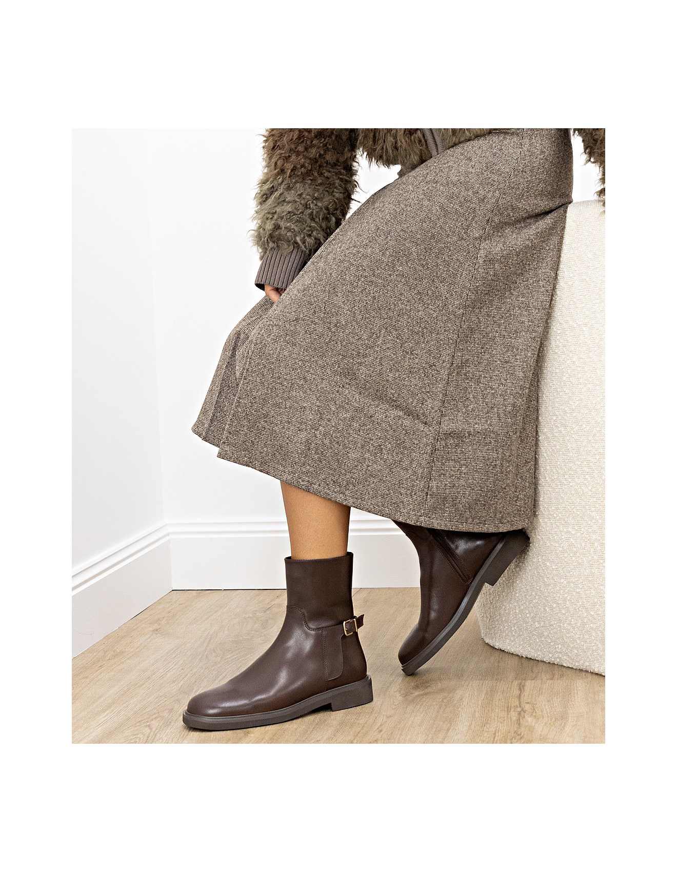 Flat Boots Edward Meller Ankle Boots Edward Meller Uturn Ankle